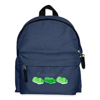 Frogaddiction - Kinder Rucksack - Navy - Vorne