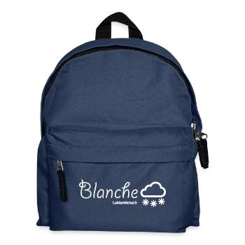 Blanche "SNOW" - Kinder Rucksack - Navy - Vorne