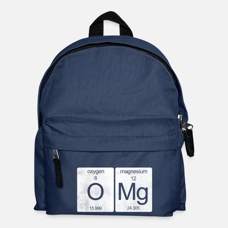 OMG Periodensystem - Kinder Rucksack - Navy