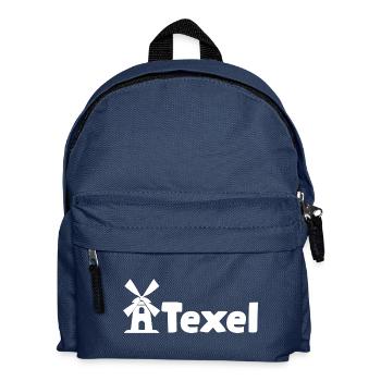 Texel windmill - Kids' Backpack - navy - Front