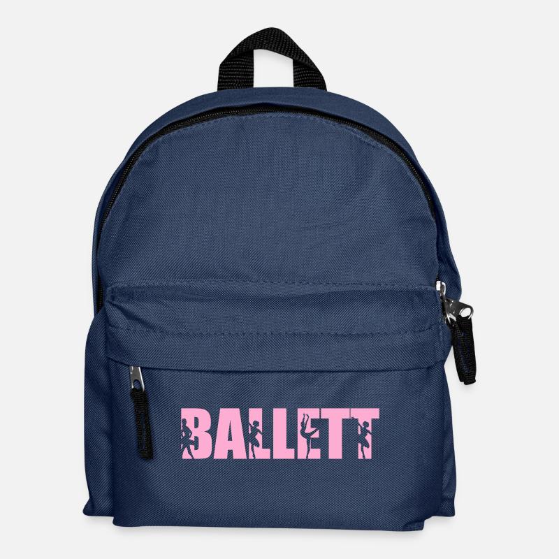ballett - Kinder Rucksack - Navy