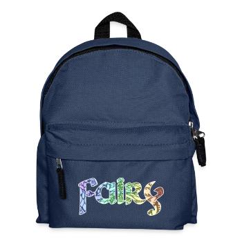 police fée romantique - Sac à dos Enfant - bleu marine - Devant