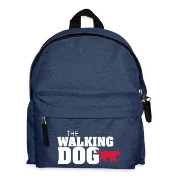 The Walking Dog Round 2 - Kids' Backpack - navy - Front