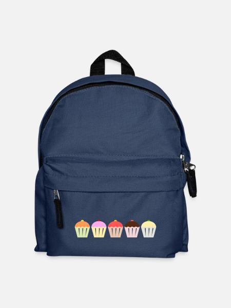 Cupcakes - Kids' Backpack - navy