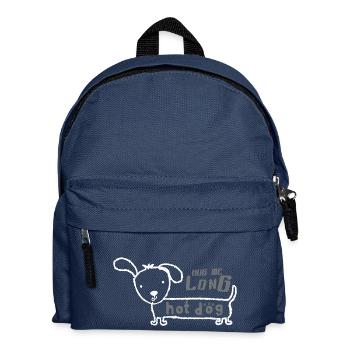 dogs - Kids' Backpack - navy - Front