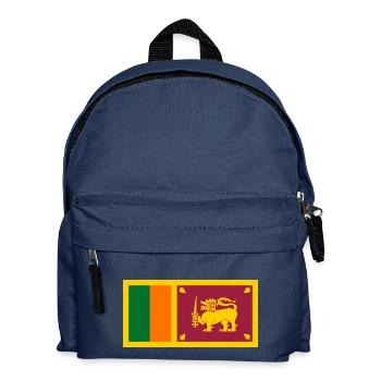 Sri Lanka flag - Kids' Backpack - navy - Front