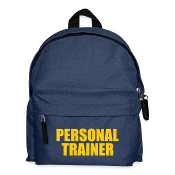 Personal trainer - Kids' Backpack - navy - Front