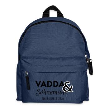 Père et fils une idée de cadeau d'équipe - Sac à dos Enfant - bleu marine - Devant