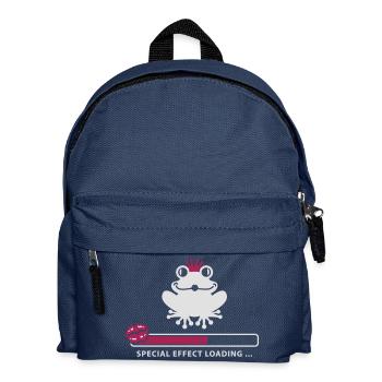 Special Effect Frosch - Kinder Rucksack - Navy - Vorne