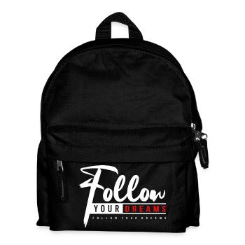 Follow your dreams - Encouragement, motivation, strength - Kids' Backpack - black - Front