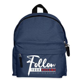 Suivez vos rêves - Encouragement, motivation, force - Sac à dos Enfant - bleu marine - Devant