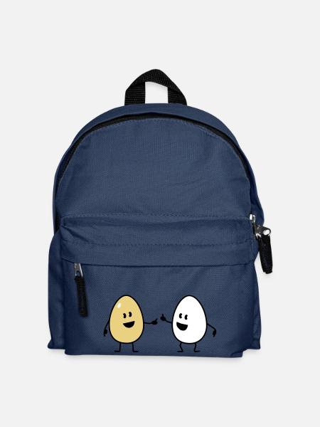 eggs - Kids' Backpack - navy