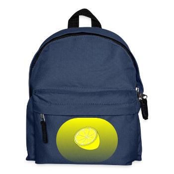 Lemon lemon summer summer summer summer sun - Kids' Backpack - navy - Front