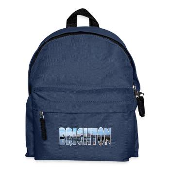 BRIGHTON Großbritannien - Kinder Rucksack - Navy - Vorne