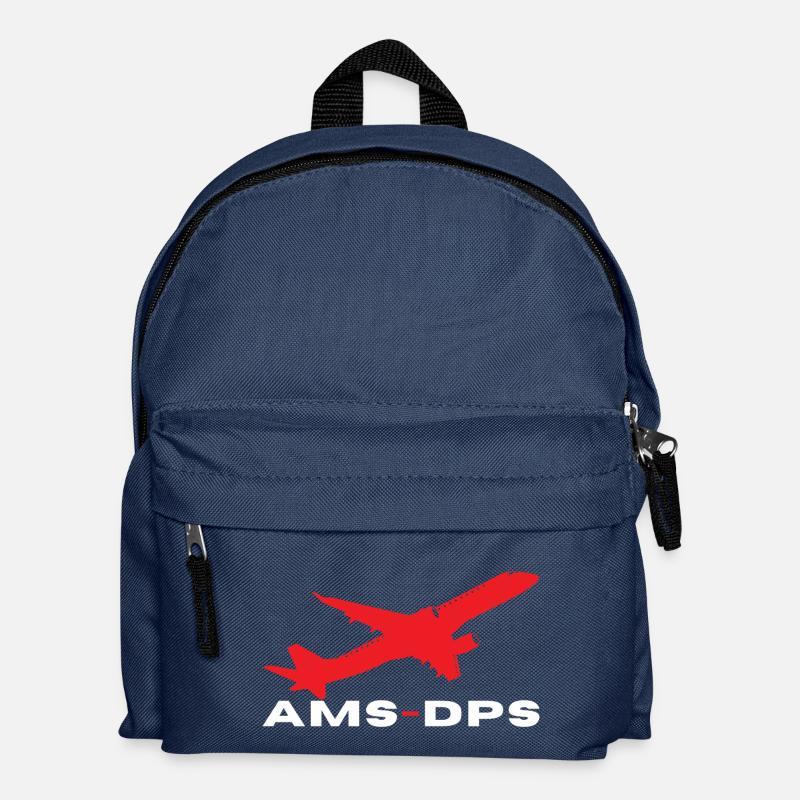 INDONET Amsterdam - Denpasar - Kinder Rucksack - Navy