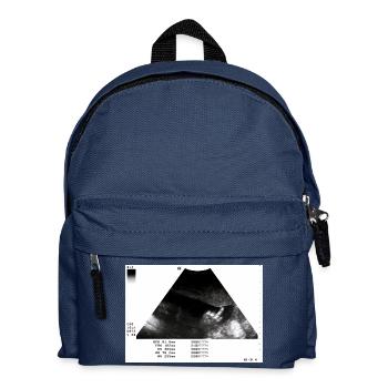 meine meinung - Kinder Rucksack - Navy - Vorne