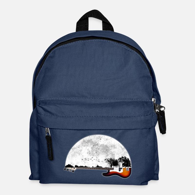 nature guitar - Kids' Backpack - navy
