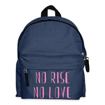 no risc no love - Kids' Backpack - navy - Front