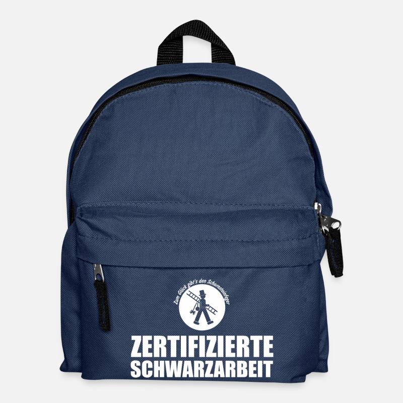 Zertifizierte Schwarzarbeit - Kinder Rucksack - Navy