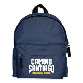 Camino de Santiago Tour | Rock Band Style - Sac à dos Enfant - bleu marine - Devant