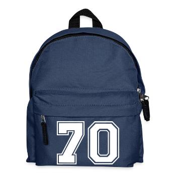 70 - Kids' Backpack - navy - Front
