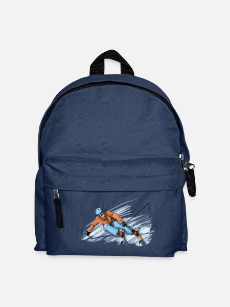 Skiing - Kids' Backpack - navy
