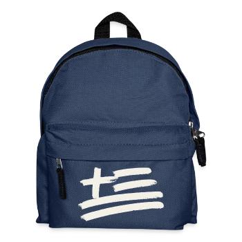Griechenland Flagge - Kinder Rucksack - Navy - Vorne