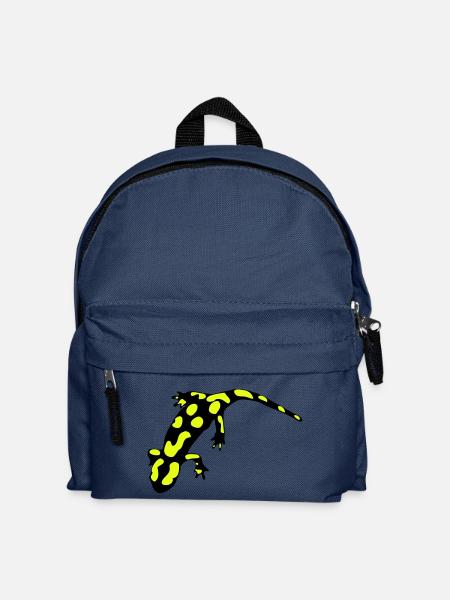 Feuersalamander (ital.) - Kinder Rucksack - Navy