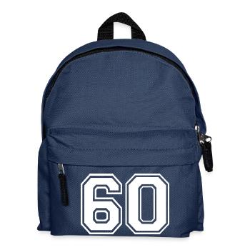 60 - Kids' Backpack - navy - Front