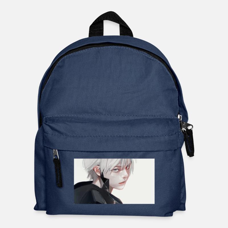 ANIME SWS WHITE - Kids' Backpack - navy