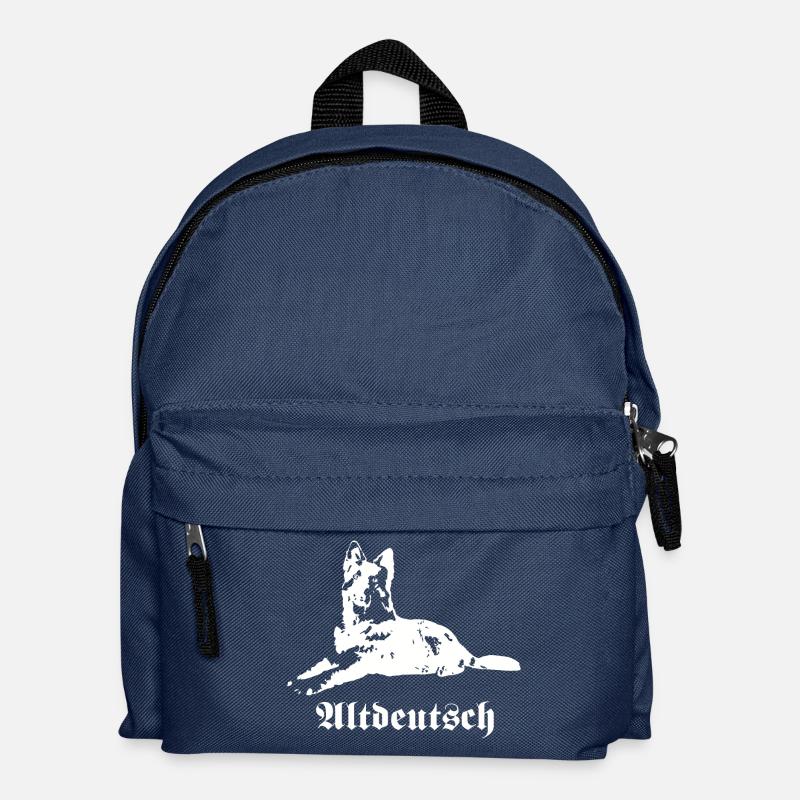 Altdeutscher Schäferhund - Kinder Rucksack - Navy