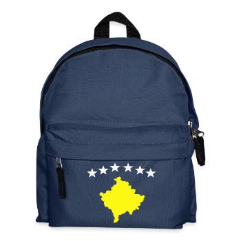 Kosovo flag - Kids' Backpack - navy - Front