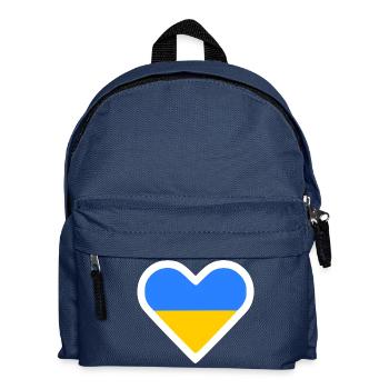 Ukraine - Kids' Backpack - navy - Front