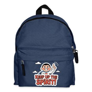 KEEP UP THE SPIRIT - Kids' Backpack - navy - Front