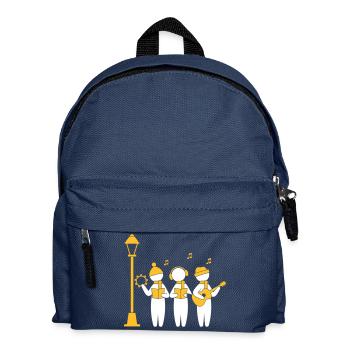 Choir Singing Christmas - Kids' Backpack - navy - Front
