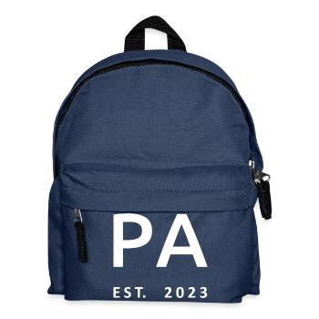 PA Est. 2023 Graduated Physician Assistant Gift - Kids' Backpack - navy - Front