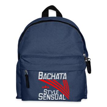 Bachata Style Sensual - Pro Dance Edition - Kids' Backpack - navy - Front
