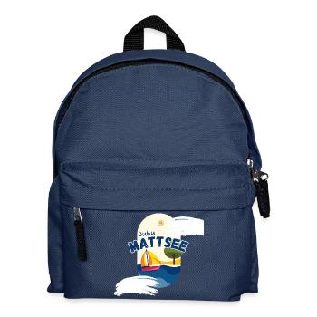 Juhu Mattsee - Kinder Rucksack - Navy - Vorne