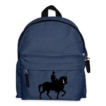Horse and rider Knights | Lance Riding Armor - Kids' Backpack - navy - Front