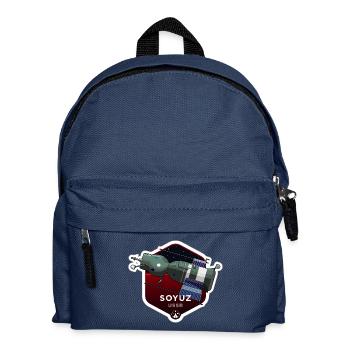 Space Race Series: SOYUZ (Large print) - Kids' Backpack - navy - Front