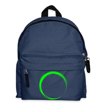Kreis Symbol Form - Kinder Rucksack - Navy - Vorne