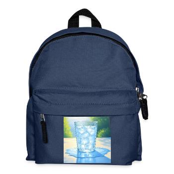 Ein Eis in der Sonne - Kinder Rucksack - Navy - Vorne