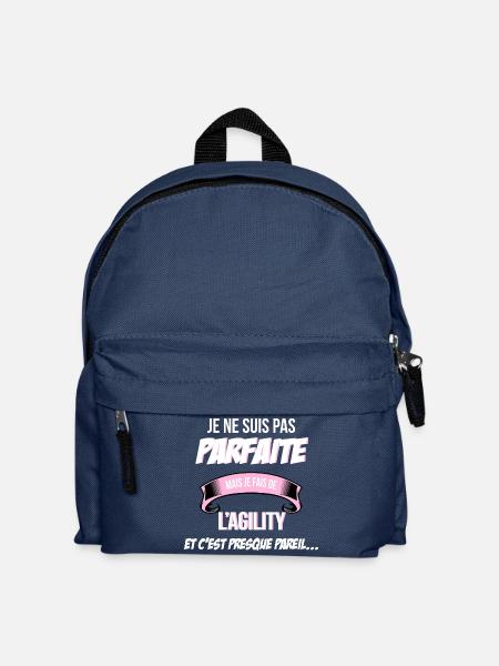 l agility cadeau humour - Sac à dos Enfant - bleu marine