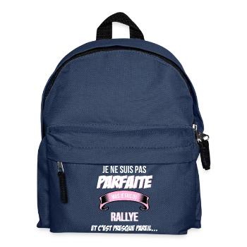 Rallye cadeau humour - Sac à dos Enfant - bleu marine - Devant