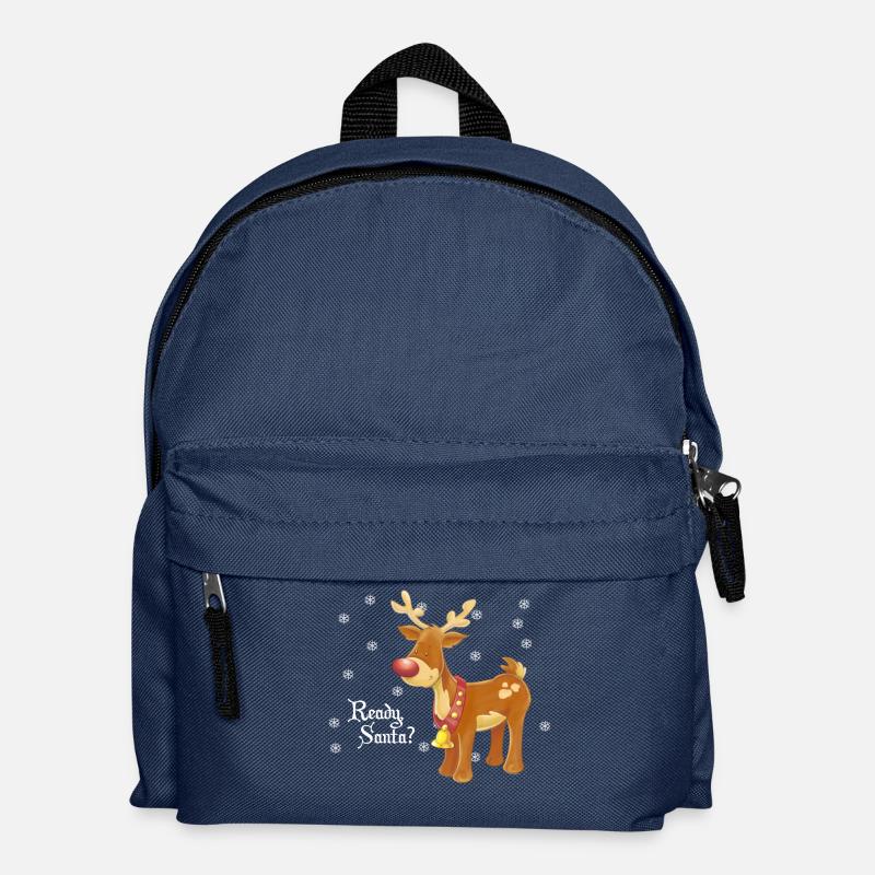 Ready, Santa? - Kids' Backpack - navy