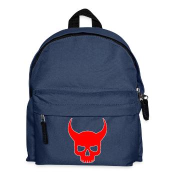 diable Crâne - Sac à dos Enfant - bleu marine - Devant