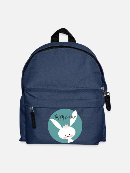Happy Easter - Kinder Rucksack - Navy