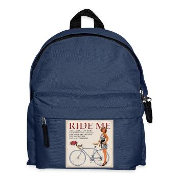 Ride Me - faire du vélo - Sac à dos Enfant - bleu marine - Devant