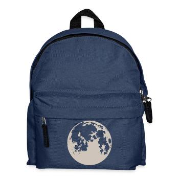 moon - Kids' Backpack - navy - Front