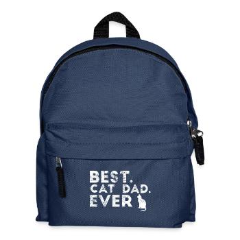 Cats Cat Cat Father Cat owner gift - Kids' Backpack - navy - Front